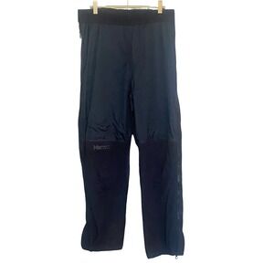 Marmot Gore Tex Full Zip Ski Pants Women L Waterproof Black